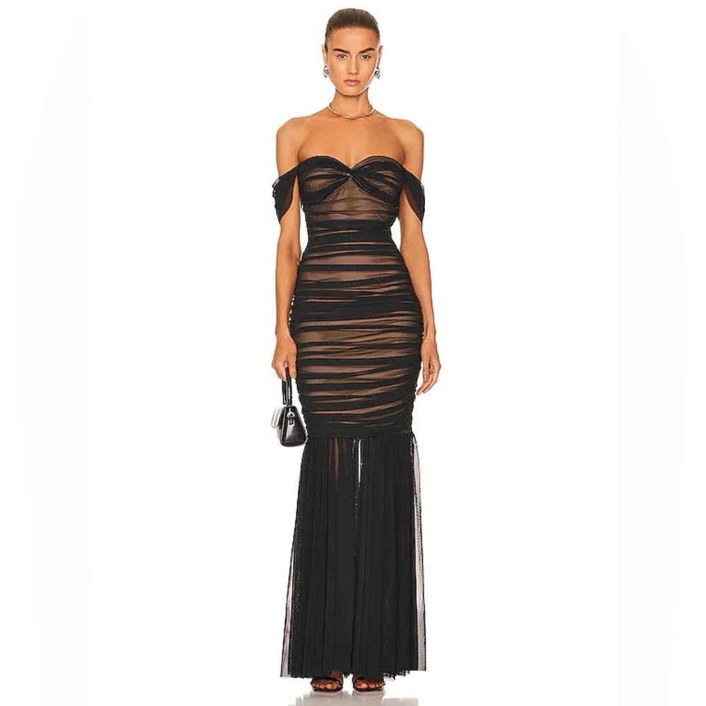 Norma Kamali Walter Fishtail Gown (Size 4)